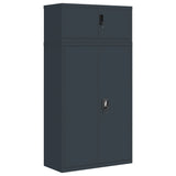 File Cabinet Anthracite 90x40x180 cm Steel 3188331