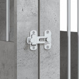 Dog Crate Furniture Concrete Grey 45x62x59 cm Engineered Wood 838312