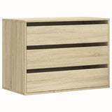 Corner Chest of Drawers Sonoma Oak 80x41x58 cm Engineered Wood 852854