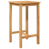 Outdoor Bar Set 3 pcs Untreated Solid Teak Wood 3422496