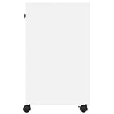 Printer Stand with Wheels White 60x40x68.5 cm 840639