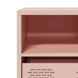ZNTS TV Cabinet Pink 68x39x43.5 cm Cold-rolled Steel 851317