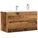 Bathroom Hanging Cabinet Old Wood 80x38.5x45 cm Engineered Wood 856246
