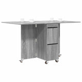 Dinning Table 2 pcs 140 x 80 x 77 cm Engineered Wood 3424937