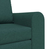 Sofa Bed Dark Green 98 x 71 x 83 cm Fabric 4106659