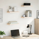 Floating Shelves 4 pcs 40x23.5x4 cm Engineered Wood 4010684