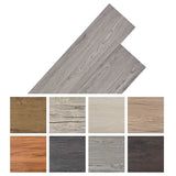 Non Self-adhesive PVC Flooring Planks 5.26 m 2 mm Dark Grey 245168