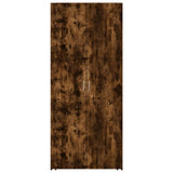 Highboard Smoked Oak 80x42.5x185 cm Engineered Wood 3281438