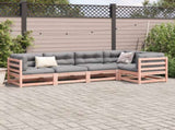 5 Piece Garden Sofa Set Solid Wood Douglas Fir 3299432