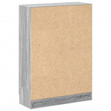 Book Cabinet Grey Sonoma 82.5x30.5x115 cm Engineered Wood 833787