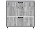 Shoe Cabinet HAARLEM 78 x 24 x 103 cm Engineered Wood 896881