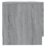 TV Cabinet Grey Sonoma 80x35x36.5 cm Engineered Wood 817119