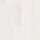 Sideboard White 70x33x76 cm Solid Pinewood 809949