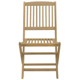5 Piece Garden Dining Set Solid Wood Acacia 3214236