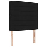 ZNTS Black Fabric Bed Frame 80x200 cm 3344608