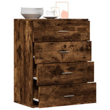 Sideboard Smoked Oak 60x39x80 cm Engineered Wood 840531