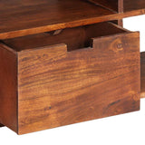 TV Cabinet 140x30x35 cm Solid Acacia Wood 340301