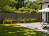 Raised Garden Bed Rusty 480 x 40 x 24 cm corton 8006369