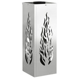 Solar LED Pathway Light 2 pcs Silver Galvanized Steel 879798