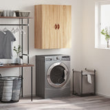 Wall Mounted Cabinet Sonoma Oak 69.5x34x90 cm 828399