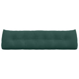 Back Pillow Dark Green 180 x 24 x 50 cm Velvet 42014576