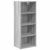 Hanging Cabinet Grey Sonoma 40 x 29.5 x 100 cm Engineered Wood 884471