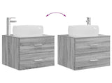 Bathroom Furniture Set 5 pcs Grey Sonoma 3407036