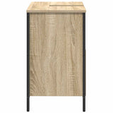 Bathroom Basin Cabinet Sonoma Oak 60x34.5x60 cm 861893