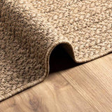 ZNTS Rug ZIZUR 200x290 cm Jute Look Indoor and Outdoor 364834