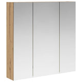 Bathroom Mirror Cabinet Artisan Oak 70 x 14.5 x 70 cm 889094