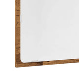 2 Piece Bathroom Furniture Set Old Wood Engineered Wood 856388