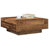 Coffee Table Old Wood 80 x 80 x 31 cm 862997