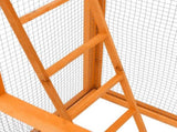 Bird Cage 68x62x166 cm Solid Firwood 171457