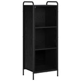 Book Cabinet 43 x 33 x 111 cm Engineered Wood Black Oak 8013902