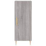 Highboard Grey Sonoma 34.5x34x180 cm Engineered Wood 3199167