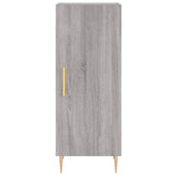Highboard Grey Sonoma 34.5x34x180 cm Engineered Wood 3199167