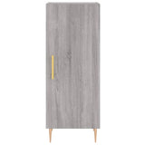 Highboard Grey Sonoma 34.5x34x180 cm Engineered Wood 3199167