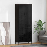 Highboard Black Oak 69.5 x 34 x 180 cm Engineered Wood 3416096