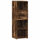 Highboard Smoked Oak 40x42.5x124 cm Engineered Wood 846163