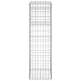 Gabion Basket Post 40x40x140 cm Iron 151262