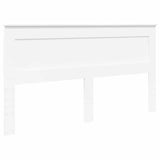 Headboard with Headboard White 200 cm Engineered Wood 887417