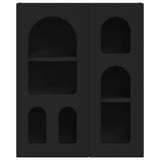 Hanging Cabinet Black 59 x 20 x 71.5 cm Engineered Wood 891355