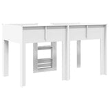 Bunk Bed for Kids White 100 x 200 cm Engineered wood 3410499