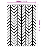 Outdoor Carpet ARAKIL Grey 140x200 cm PP 368546