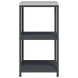 Kitchen Storage HATTEM Anthracite 60 x 50 x 92 cm Steel 874963