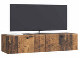 Wall-Mounted TV Cabinet 98 x 31 x 30 cm Old Wood 899243