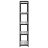 Bookshelf Grey sonoma 40 x 30 x 155 cm Engineered Wood 868356