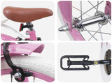 Kids Bike 16 Inches for 4-6 Years Old Light Pink 42009449