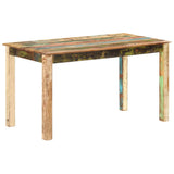285930 Dining Table Solid Reclaimed Wood 140x70x76 cm