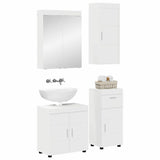 Bathroom Furniture Set TULUM 4 pcs White 60 x 34 x 63 cm 3398044